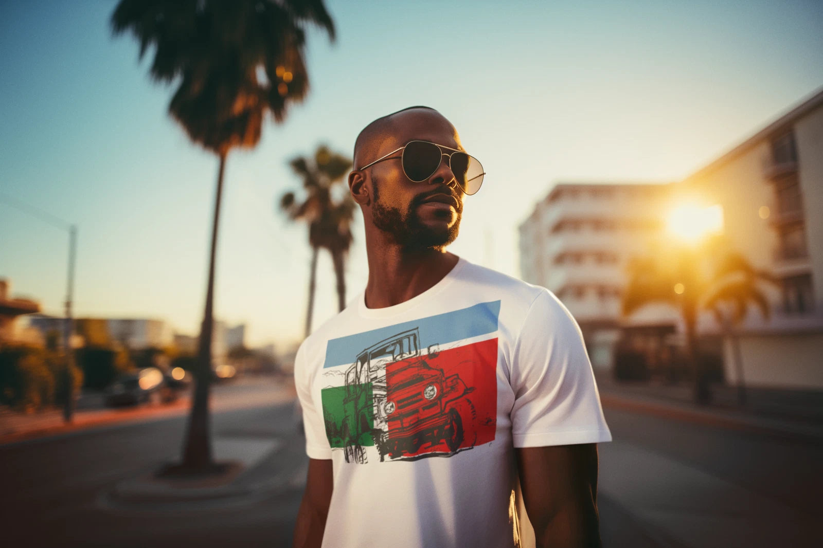 Rev up Your Style with Our Toyota Landcruiser Car Pop Art T-Shirt