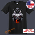 Thundercats Panthro Cartoon TV Show Men's Black Size S to 3XL
