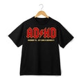 ADHD Highway to Squirrel Print T-Shirt, Neurodiverse Humor Casual Tee
