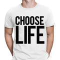 Choose Life T-Shirt Inspired By Wham 80s Fancy Dress Retro Mens T shirts #UJG