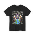 Grim Reaper Innocent World Globe Chains Roses Y2K Graphic T-Shirt