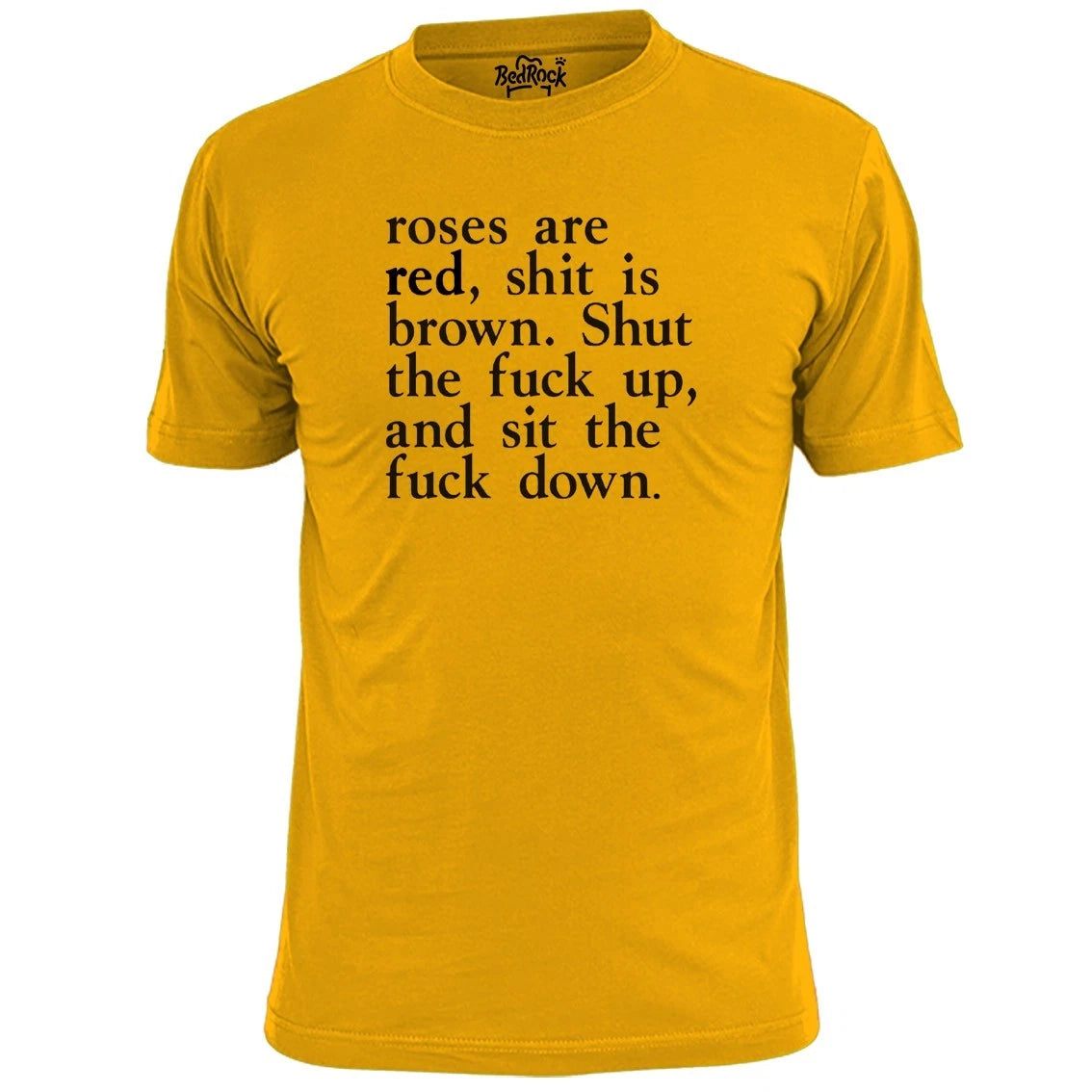 Mens Roses Are Red Funny Rude T Shirt Humour