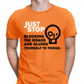 Just Stop Oil Anti Environment Save Earth Green Funny Mens T-Shirt#VR#17