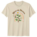 Bless My Blooms Womens T-Shirt Boho Floral Gardening Mothers Day Gift For Her