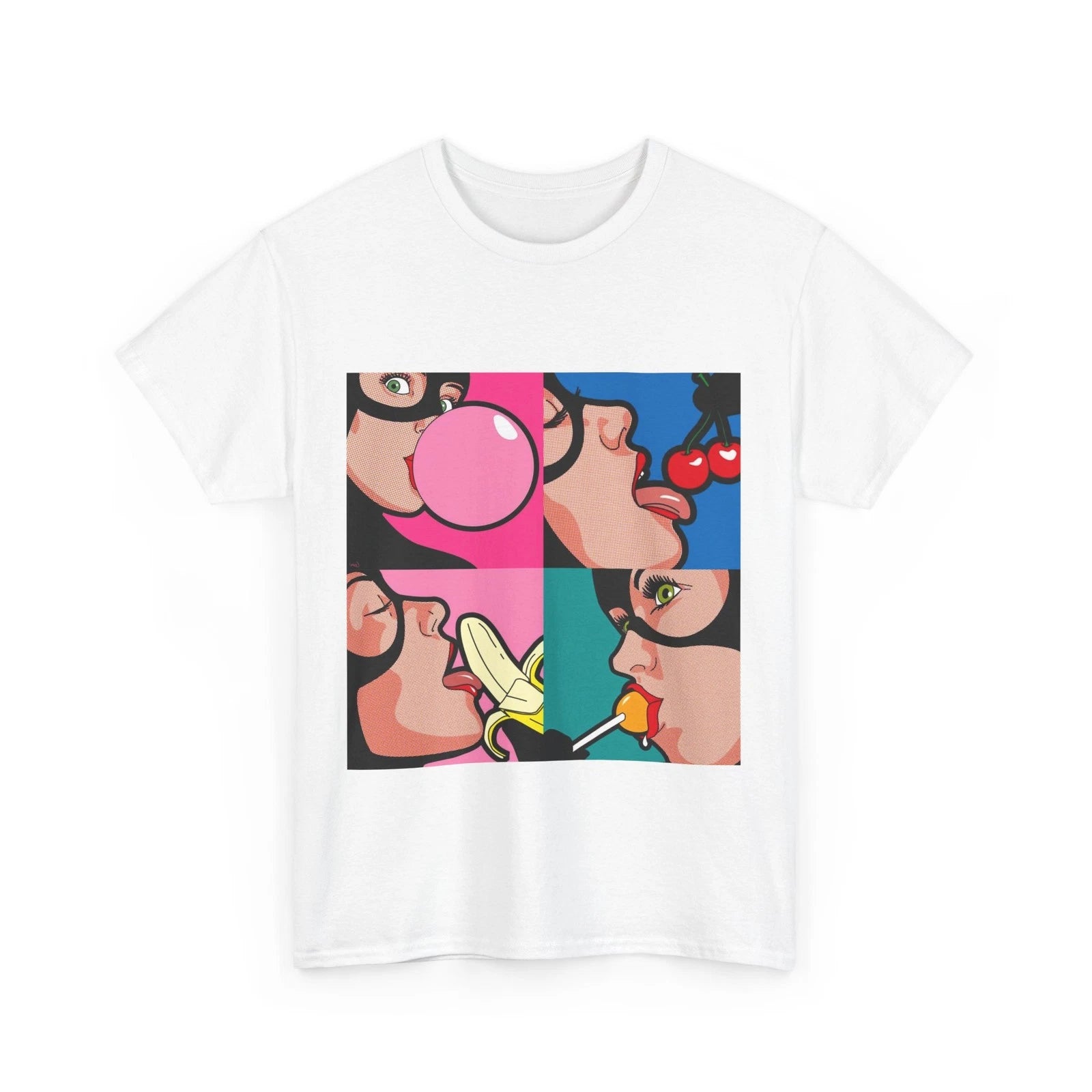 CATWOMAN COMIC POPART TEE TSHIRT GIFT MEN WOMEN FETISH JOKER HARLEY QUINN BATMAN