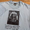VTG 90s Albert Einstein T-Shirt Size XL Single Stitch Made In USA Success Quote