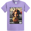 NEW Art Society POP CULTURE MAGAZINE VOL. 1 LAVENDER Tee Shirt S-4XL MADE IN USA