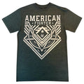 New Men's American Fighter Premium Athletic MMA Black T-Shirt XS-4XL