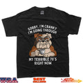 Sorry I'm Cranky I'm Going Through Terrible 70's Funny Dog T-Shirt