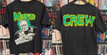 1998 Misfits Road Crew Tee Tour Sleeve Print Rare Vintage Punk T-Shirt