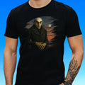 Mens Nosferatu Motif Cotton T-Shirt Size XS to 5XL
