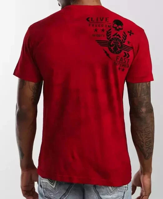 Affliction Clothing Men’s Premium “ART OF WAR” Short Sleeve T-Shirt New w/ Tags