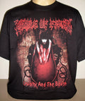 Cradle Of Filth Cruelty And The Beast T-Shirt Size S M L XL 2XL 3XL Gothic Metal