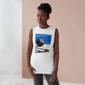 surreal minimalist art designer tee summer shirt Unisex Barnard Tank men women