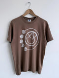 Vintage 2000s Blink 182 Band Faded Distressed T-Shirt Size M Y2K
