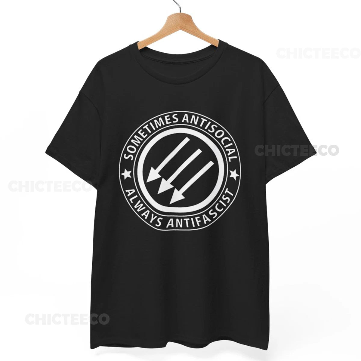 Sometimes antisocial,Antifa shirt,Anarchy shirt,Punk shirt,Punk UNISEX SHIRT