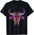 Colorful Geometric Pop Head Art for Lovers T-Shirt