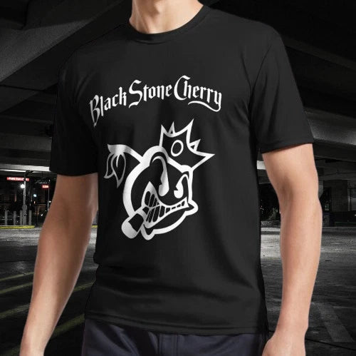Black Stone Cherry Active T-Shirt Funny Size Mode American T-shirt