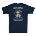 Men Are From Mars Women Are From Venus Funny Quote (On Back) Retro Men's T-Shirt