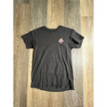 Eighty Eight Mushroom Graphic Tee Mens Small Black Good Embroidered Patch Shirt