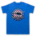80'S TV SHOW AIRWOLF SANTINI AIR UNOFFICIAL LOGO RETRO MENS & WOMENS T-SHIRT