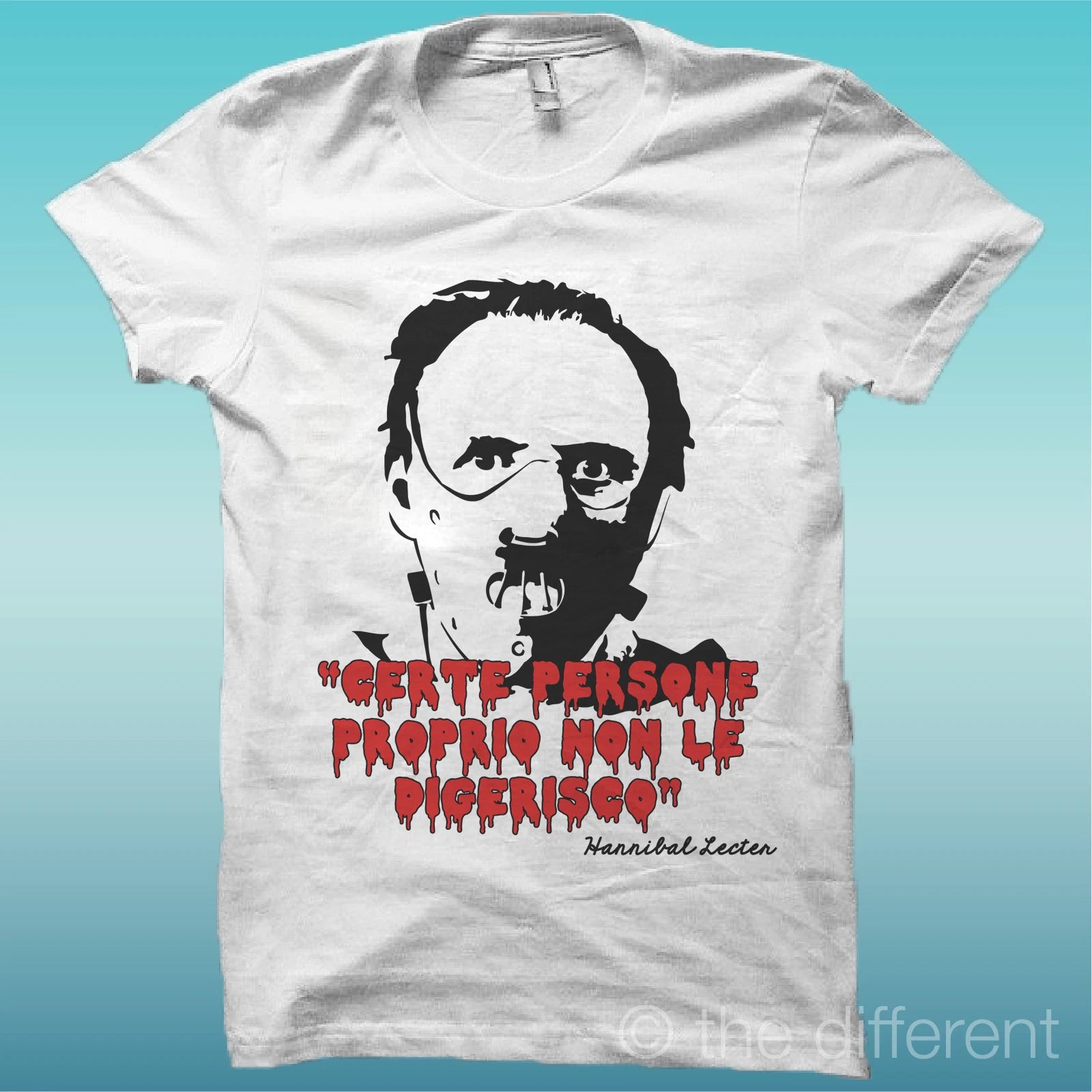 T-Shirt 'Funny Quote Hannibal Lecter Certain People' Gift Idea
