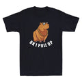 Ok I Pull Up Funny Capybara Glasses Dank Meme Novelty Men's Short Sleeve T-Shirt