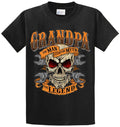 GRANDPA THE LEGEND Cotton Printed Tee Shirt Regular and Big and Tall Sizes