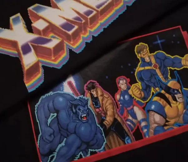 BNWT Marvel X-Men x Uniqlo tshirt retro cartoon