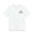 ZE Nation chest logo Tee | Minimalist typography t-shirt