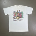 Vintage Las Vegas Nevada T Shirt XL 90s Souvenir Tourist Travel Art Casino City