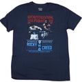 Rocky Mens T-Shirt- Bicentennial Fight Rocky Vs Apollo creed Poster Image