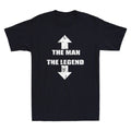 The Man The Legend Funny Adult Humor Sarcastic Saying Joke Vintage Men's T-Shirt