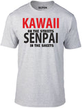 Kawaii On The Streets, Senpai In The Sheets T-Shirt Anime Japanese Funny Cute