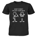 Men's Funny T Shirt I've Got Your Back joke Dad Friend gift novelty tee
