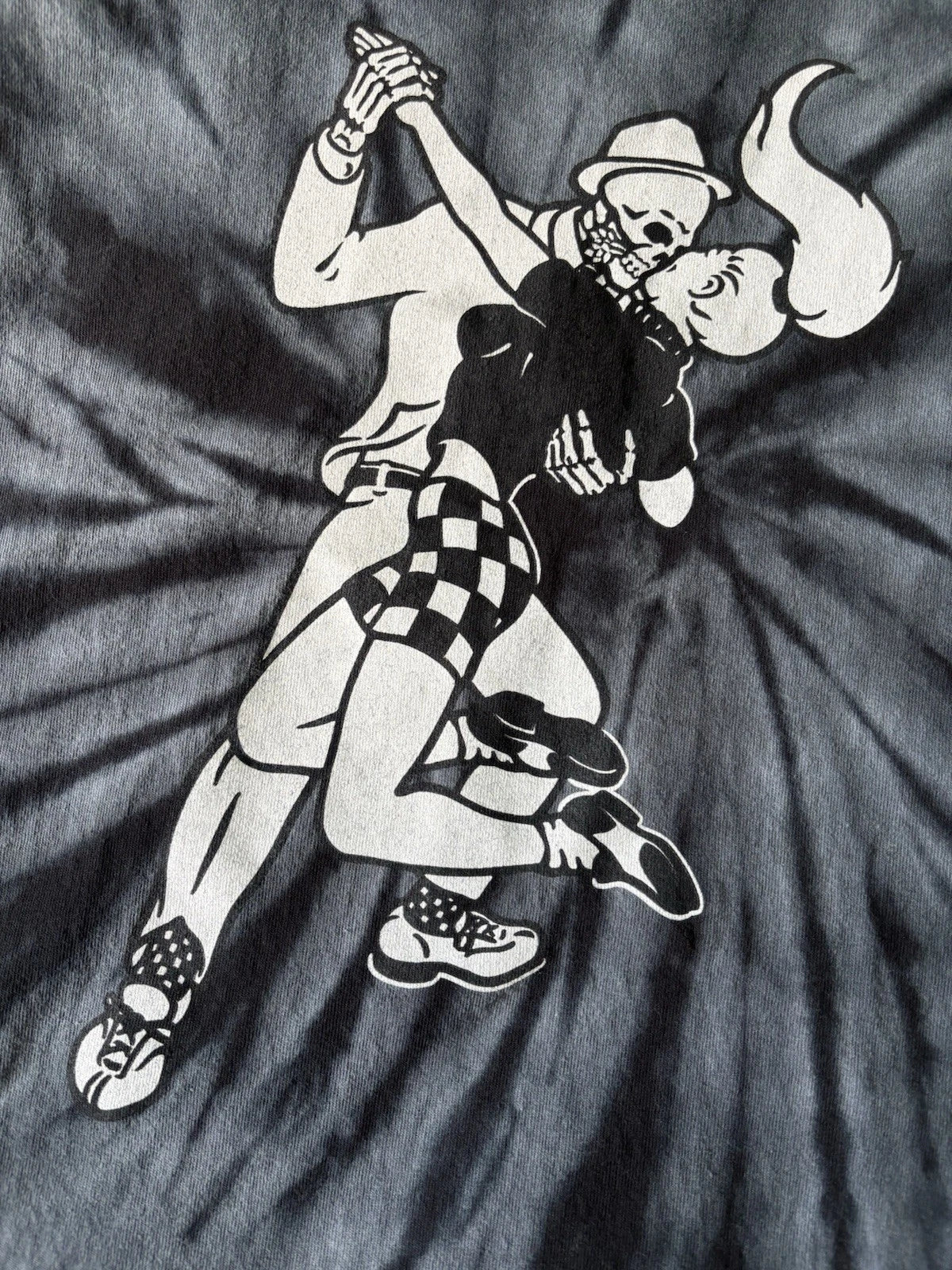 X-Large Ska Rocksteady Punk Reggae Tie-dye Tang top Unisex Couples Dancing Shirt