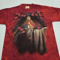 Vintage The Mountain Native American T Shirt Mens Large Red Indian Nigel Hemming