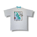 Vintage BELTON Inside Passage Alaska Map Single Stitch T-Shirt Men's XL USA Made