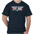 Top Dad Father's Day Best Ever Birthday Gift Mens Casual Crewneck T Shirts Tees