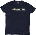 Hollister Graphic T Shirt Mens Medium Navy Y2K