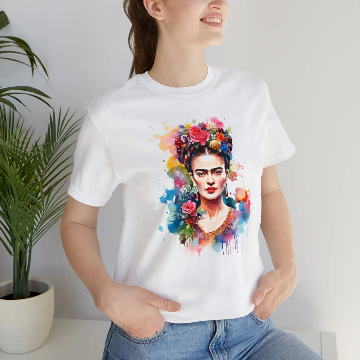 Frida Kahlo T-shirt, Empowerment Shirt, Feminist, Frida Minimalist Shirt