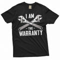 Men's Funny I am the Warranty T-shirt Father's day Dad Grandpa Papa Garage mecha