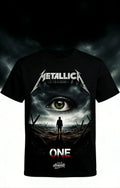 Metallica Cotton Album Black T-Shirt – Iconic Heavy Metal Band Rock Punk Style