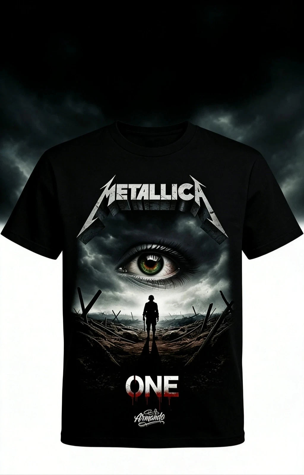 Metallica Cotton Album Black T-Shirt – Iconic Heavy Metal Band Rock Punk Style