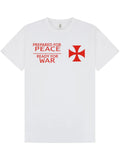 Prepared For Peace, Ready For War - Knights Templar UNISEX T-Shirt / ENGLAND