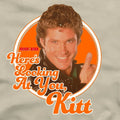HERE'S LOOKING AT YOU KITT Knight Rider T-Shirt  80s TV show David Hasselhoff
