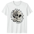 You Dont Have To Die To Retro Floral Skull T-Shirt Birthday Gift For Him And Her