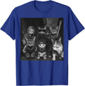 Gangster Cats Vintage Funny Kitty Gang Meme Unisex T-Shirt