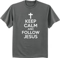 Mens Graphic Tees Follow Jesus Christian T-shirts Men Clothing Apparel Gifts