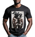 Gay Fashion Hunk Goat T-shirt | Gay Couple l Gay Arts l Gift for Him